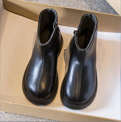 Dječje čizme za snijeg 2023 Jesen Zima Novo Dječaci Djevojčice Vodootporne neklizajuće Gležnjače Dječje kožne čizme Modne veličine 21-36