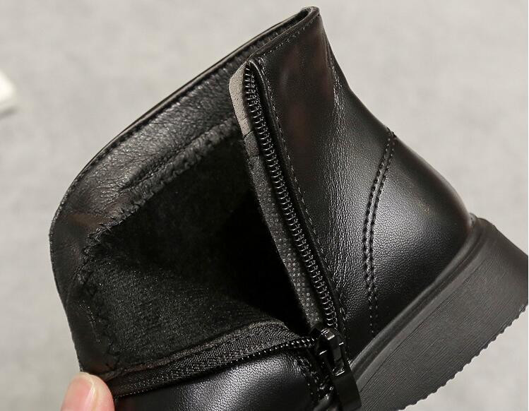 Dječje čizme za snijeg 2023 Jesen Zima Novo Dječaci Djevojčice Vodootporne neklizajuće Gležnjače Dječje kožne čizme Modne veličine 21-36