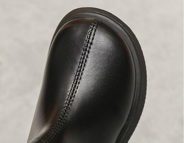 Dječje čizme za snijeg 2023 Jesen Zima Novo Dječaci Djevojčice Vodootporne neklizajuće Gležnjače Dječje kožne čizme Modne veličine 21-36