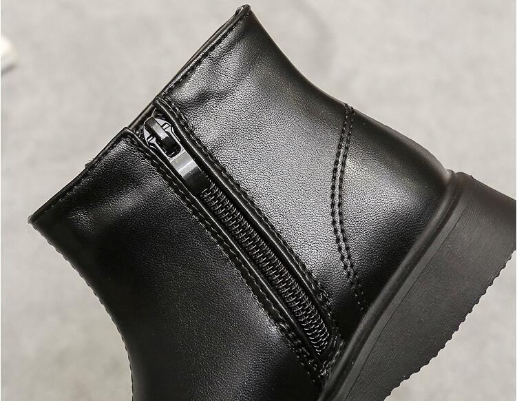 Dječje čizme za snijeg 2023 Jesen Zima Novo Dječaci Djevojčice Vodootporne neklizajuće Gležnjače Dječje kožne čizme Modne veličine 21-36