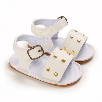 Letné detské topánky pre chlapcov a dievčatá, priedušné sandále, balerínky s mäkkou gumenou podrážkou, protišmykové, s mašľou, do postieľky, prvé chodítko