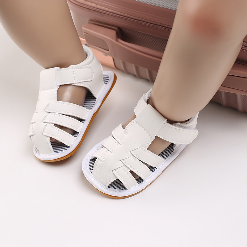 Letné detské topánky pre chlapcov a dievčatá, priedušné sandále, balerínky s mäkkou gumenou podrážkou, protišmykové, s mašľou, do postieľky, prvé chodítko