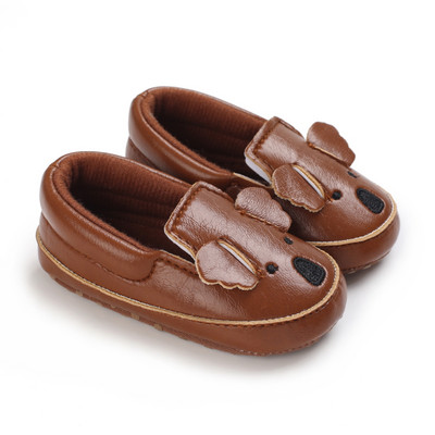 Pantofi pentru nou-născut, cu tematică maro, pantofi multicolori pentru băieți și fete, pantofi casual, cu talpă moale, anti-alunecare, pentru copii, primii plimbări