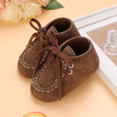 Pantofi pentru nou-născut, cu tematică maro, pantofi multicolori pentru băieți și fete, pantofi casual, cu talpă moale, anti-alunecare, pentru copii, primii plimbări