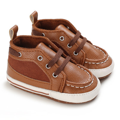 Pantofi pentru nou-născut, cu tematică maro, pantofi multicolori pentru băieți și fete, pantofi casual, cu talpă moale, anti-alunecare, pentru copii, primii plimbări