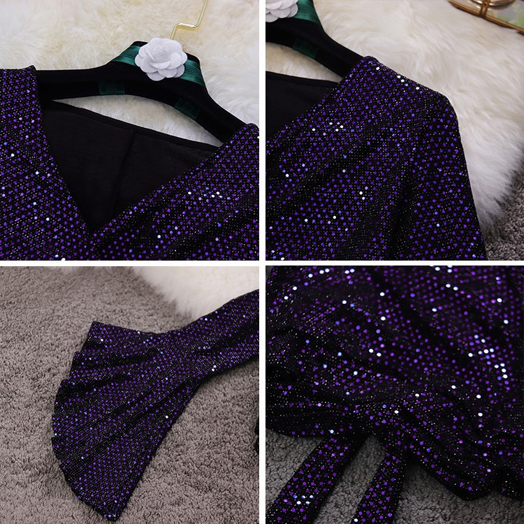 2020 sügistalv uus naiste V-kaelus Flare varrukatega pits wasit litrid särk naiste elegantsed bling pluusid naiste särgid topp