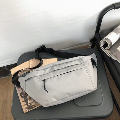 Suure mahutavusega vöökott Canvas Fanny Pack meestele ja naistele Big Blet Bag Multifunktsionaalsed rinnakotid Banaani vööpakid