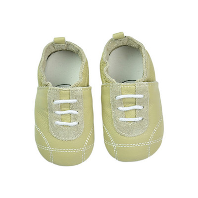 Puha valódi bőr fiú lányok csúszásmentes cipő 0-2 éves babacipők őszi baba tornacipők kisgyermek papucsok puha talp első járóka