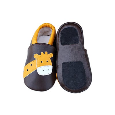 Puha valódi bőr fiú lányok csúszásmentes cipő 0-2 éves babacipők őszi baba tornacipők kisgyermek papucsok puha talp első járóka