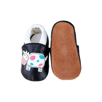 Puha valódi bőr fiú lányok csúszásmentes cipő 0-2 éves babacipők őszi baba tornacipők kisgyermek papucsok puha talp első járóka