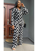 Dvojdielne dámske súpravy 2023 Nový prírastok Jar Jeseň Zladené súpravy Pruhovaná potlač Dvojdielne súpravy Vrchné nohavice Oblečenie Outfity