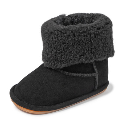 KIDSUN Čizme za novorođenčad Zimske tople djevojčice Dječaci Cipele za malu djecu Prve hodalice Dječje čizmice za snijeg s mekim potplatom za 0-18 m.