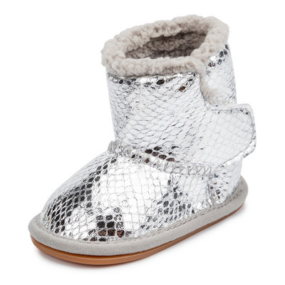 KIDSUN Čizme za novorođenčad Zimske tople djevojčice Dječaci Cipele za malu djecu Prve hodalice Dječje čizmice za snijeg s mekim potplatom za 0-18 m.