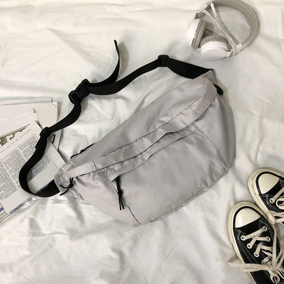 Torba za struk velikog kapaciteta, platnena torbica za muškarce i žene, velika torba za prsa, višenamjenske torbe za prsa, torbice za struk od banane