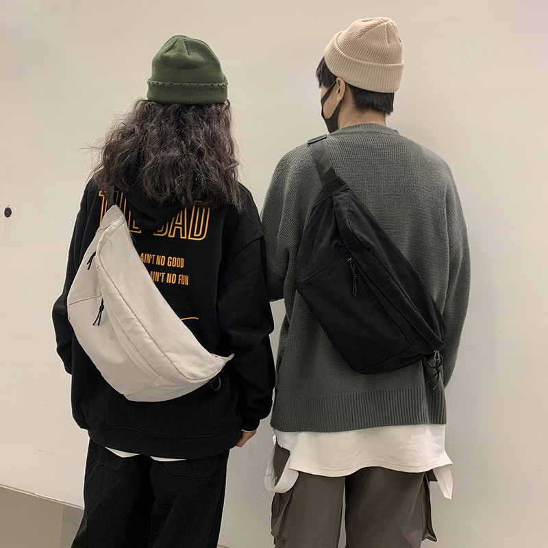 Torba za struk velikog kapaciteta, platnena torbica za muškarce i žene, velika torba za prsa, višenamjenske torbe za prsa, torbice za struk od banane