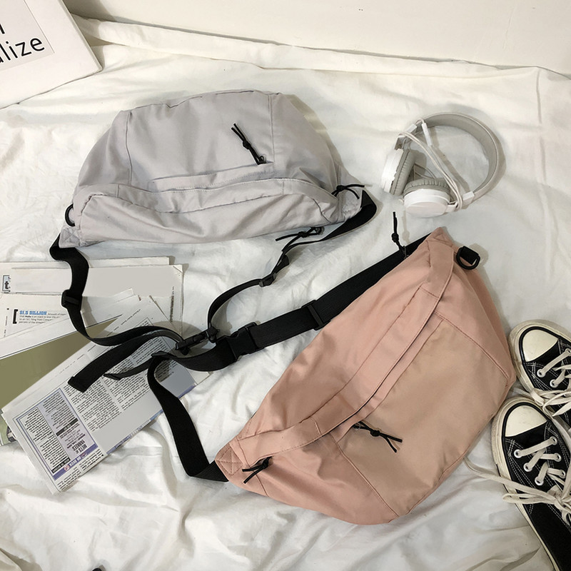 Torba za struk velikog kapaciteta, platnena torbica za muškarce i žene, velika torba za prsa, višenamjenske torbe za prsa, torbice za struk od banane
