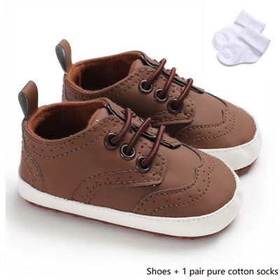 Nou-născut Bebeluș Băiețel Fată Culoarea inimii Pantofi din piele pentru sugari Încălțăminte de cauciuc Anti-alunecare pentru copii mici Pantofi ocazionali pentru bebeluși 0-18M