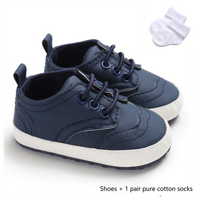 Nou-născut Bebeluș Băiețel Fată Culoarea inimii Pantofi din piele pentru sugari Încălțăminte de cauciuc Anti-alunecare pentru copii mici Pantofi ocazionali pentru bebeluși 0-18M