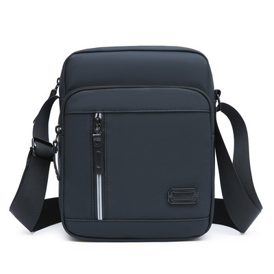 Muška torba preko ramena Ležerna modna torbica za mobilni telefon Jednostavna prijenosna podesiva naramenica Jednobojne poslovne torbice s više džepova