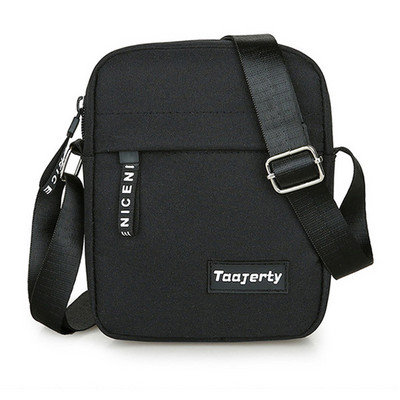 Muška torba preko ramena Ležerna modna torbica za mobilni telefon Jednostavna prijenosna podesiva naramenica Jednobojne poslovne torbice s više džepova