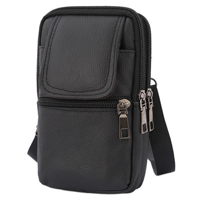 Muška torba preko ramena Ležerna modna torbica za mobilni telefon Jednostavna prijenosna podesiva naramenica Jednobojne poslovne torbice s više džepova