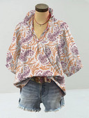 Sieviešu tīģera maisījuma krekls ar augu apdruku Smieklīga havajiešu blūze vasaras brīvdienu pludmales topi Sieviešu šifona seksīga leoparda tops