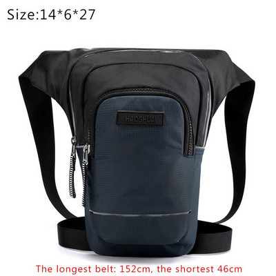 Muškarci, najlonska torba oko struka, bedra, remen, pojas za stražnjicu, vojna taktička ženska torba za jahanje na motociklu, torbe na rame