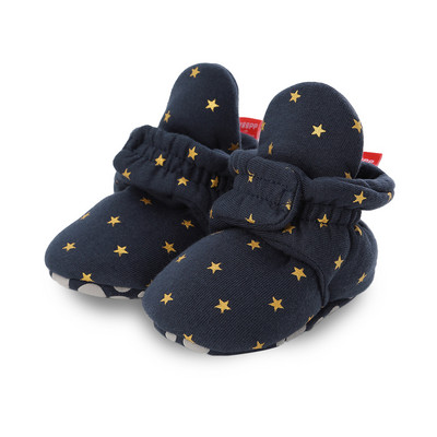 KIDSUN Kūdikių vaikiškos lovelės batai kūdikiams žieminės kojinės Batai Šilti bateliai Tvirtas medvilninis neslystantis minkštas padas mažyliui Pirmosios vaikštynės naujagimiui