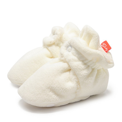 KIDSUN Kūdikių vaikiškos lovelės batai kūdikiams žieminės kojinės Batai Šilti bateliai Tvirtas medvilninis neslystantis minkštas padas mažyliui Pirmosios vaikštynės naujagimiui