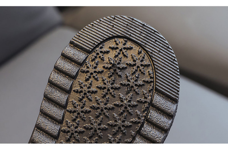 Zimné plyšové snehové čižmy pre dievčatá, kórejský štýl, kockované, hrubé teplé bavlnené topánky, protišmyková obuv pre chlapcov a dievčatá, princeznovská obuv pre deti