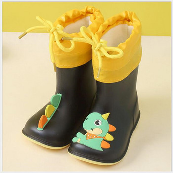 Νέα Rainboots για κορίτσια Κλασικά αδιάβροχα παιδικά παπούτσια Παιδικά μπότες βροχής PVC λαστιχένιες μπότες Παιδικά παιδικά παπούτσια νερού για αγόρια παιδικές μπότες βροχής