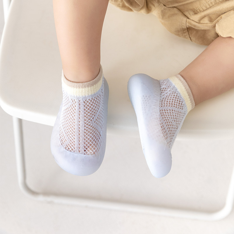 Șosete din plasă pentru bebeluși Pantofi pentru bebeluși drăguți din desene animate copii pantofi băieți talpă din cauciuc moale pentru podea pantofi pentru copii pantofi pentru copii mici fete primul mers