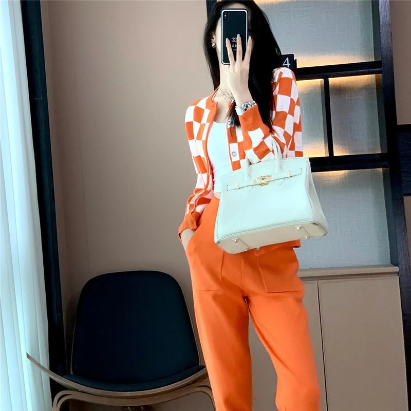 Uus vintage kampsun, kootud naiste dressid Korea moe kaelusega naiste pulloverid + haaremipüksid, kaheosalised komplektid, Y2k talvekomplektid