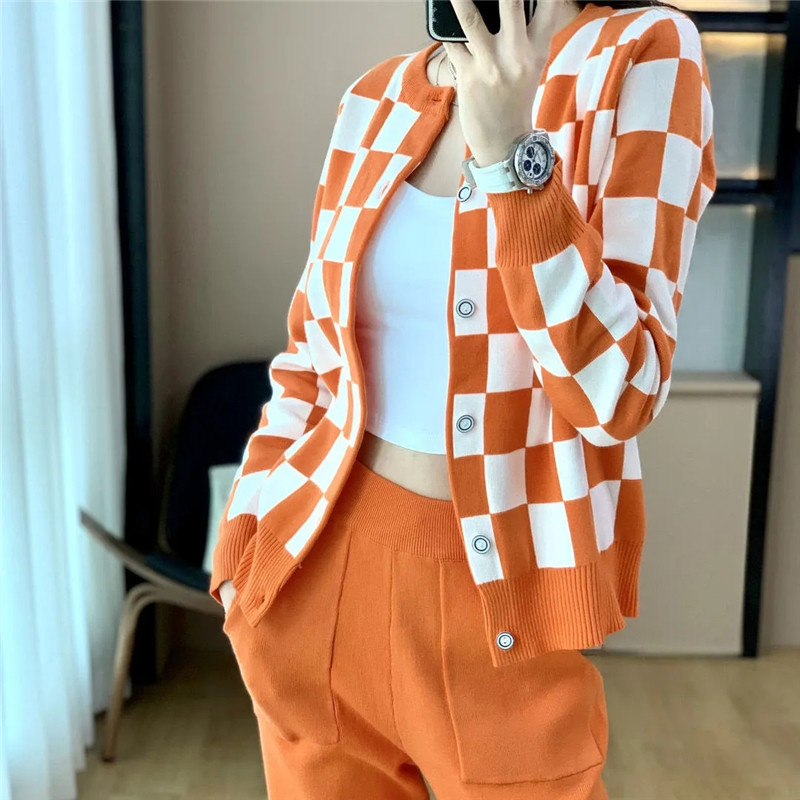 Uus vintage kampsun, kootud naiste dressid Korea moe kaelusega naiste pulloverid + haaremipüksid, kaheosalised komplektid, Y2k talvekomplektid