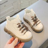 Jesen Zima 3 boje Dječje čizme za djevojčice Za djevojčice i dječake Modne kožne čizme Mekano dno Neklizajuće Dječje tenisice za trčanje 21-30