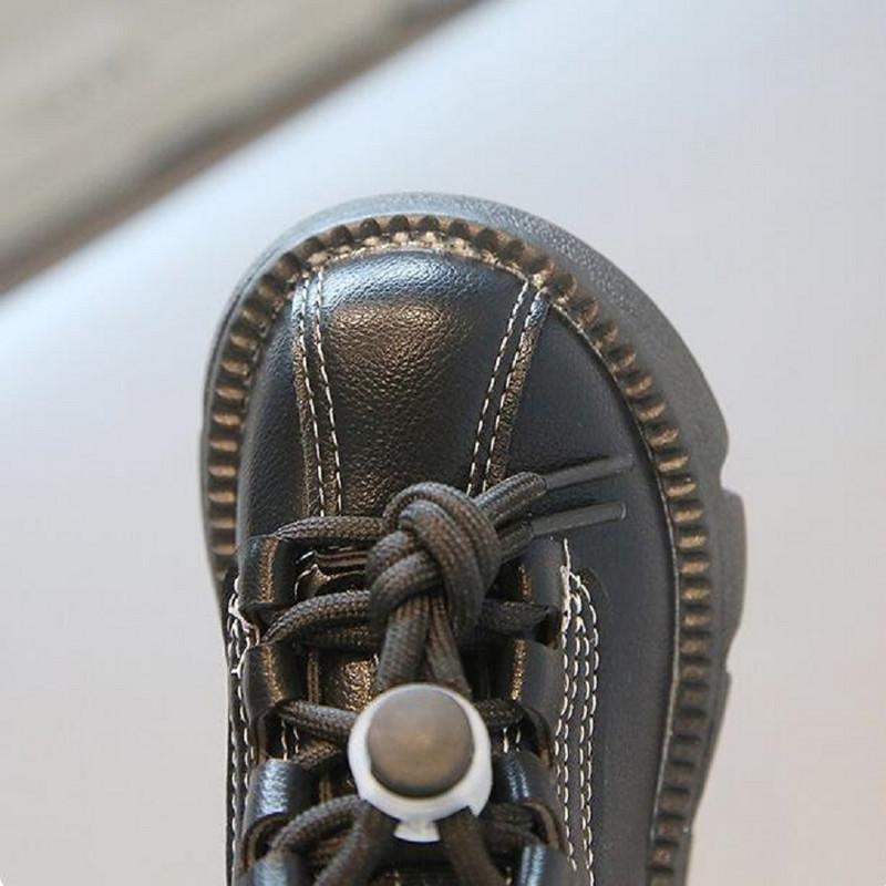 Jesen Zima 3 boje Dječje čizme za djevojčice Za djevojčice i dječake Modne kožne čizme Mekano dno Neklizajuće Dječje tenisice za trčanje 21-30