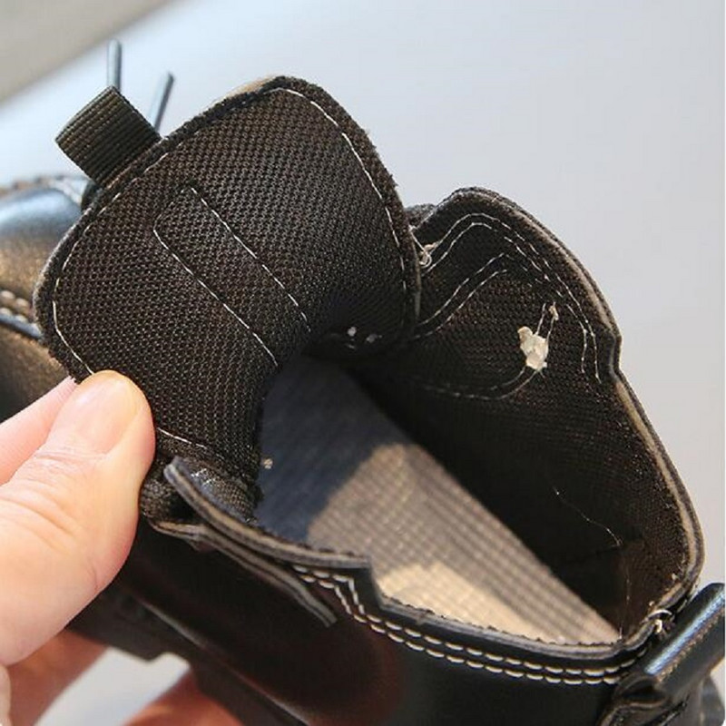 Jesen Zima 3 boje Dječje čizme za djevojčice Za djevojčice i dječake Modne kožne čizme Mekano dno Neklizajuće Dječje tenisice za trčanje 21-30