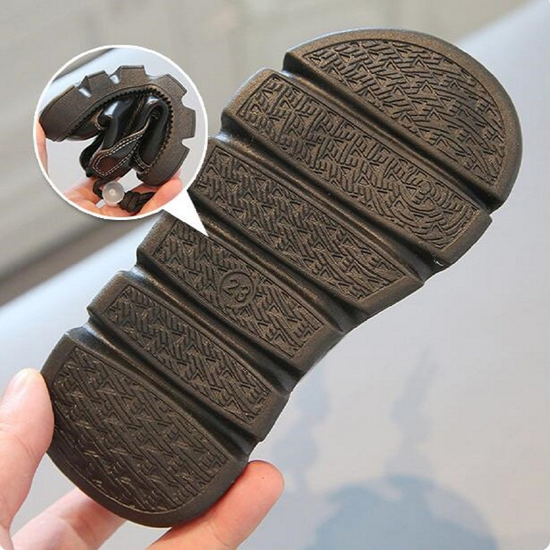 Jesen Zima 3 boje Dječje čizme za djevojčice Za djevojčice i dječake Modne kožne čizme Mekano dno Neklizajuće Dječje tenisice za trčanje 21-30