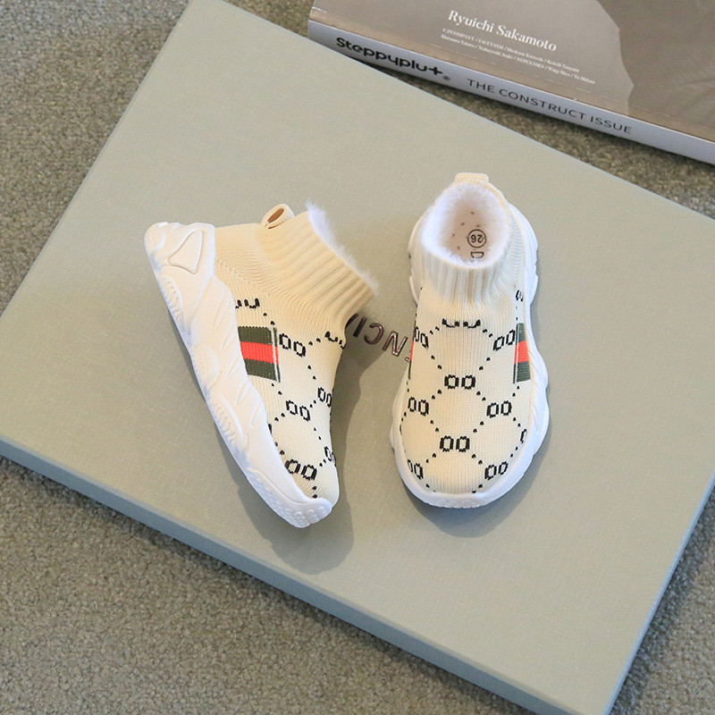 Lapsed Sügistalvised jalanõud Beebid Tüdrukud Poisid Fliisist poolsaapad Kerged spordijalatsid Kootud poolsaapad Soojad puuvillased jalanõud Lastele