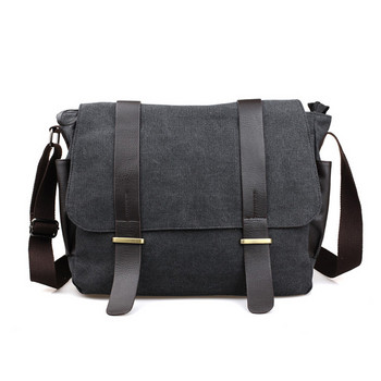 Класически стил Модно ежедневно куфарче Мъжки чанти през рамо Ретро бизнес чанта за пътуване Офис чанти с голям капацитет