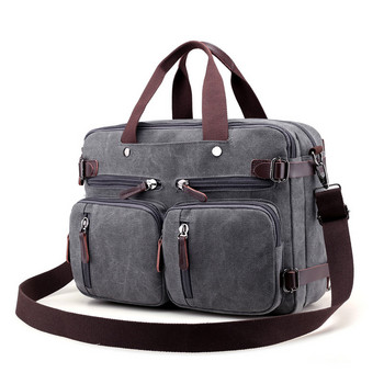 Мъжко платнено куфарче с голям капацитет Мъжка чанта за прашка Модна туристическа чанта за през рамо Мъжки пакет през рамо за тийнейджъри 2022 г.