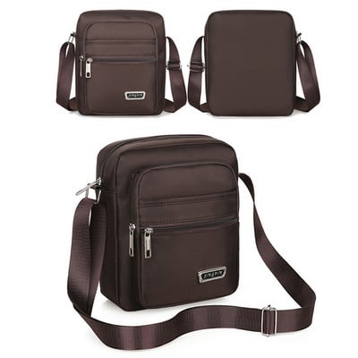 2023 Vadonatúj Férfi Crossbody Táskák Férfi Nylon Válltáskák Fiú Táskák Férfi Kézitáskák Alkalmi Nagy táska Szürke