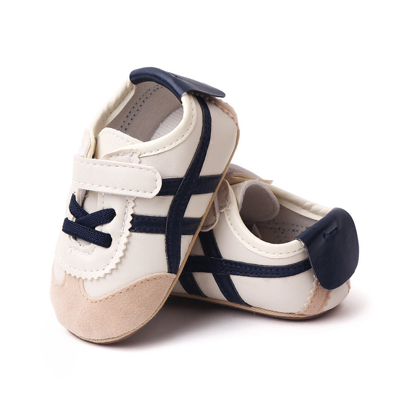 Toddler first Walker Baby Shoes Dječaci Djevojčice Klasične sportske mekane PU kožne višebojne dječje papuče ležerne cipele