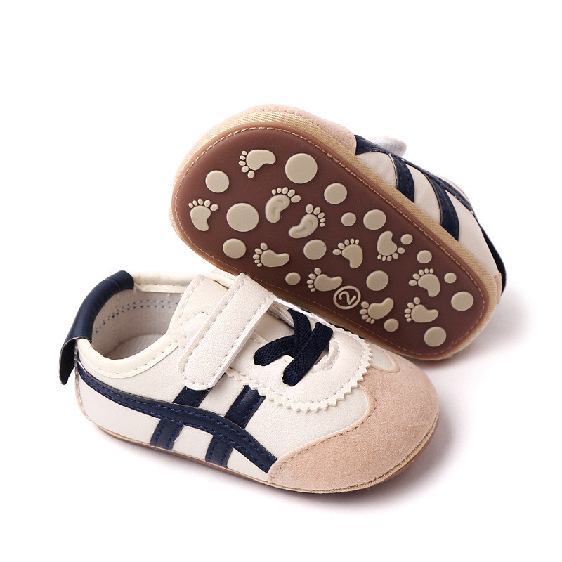 Toddler first Walker Baby Shoes Dječaci Djevojčice Klasične sportske mekane PU kožne višebojne dječje papuče ležerne cipele