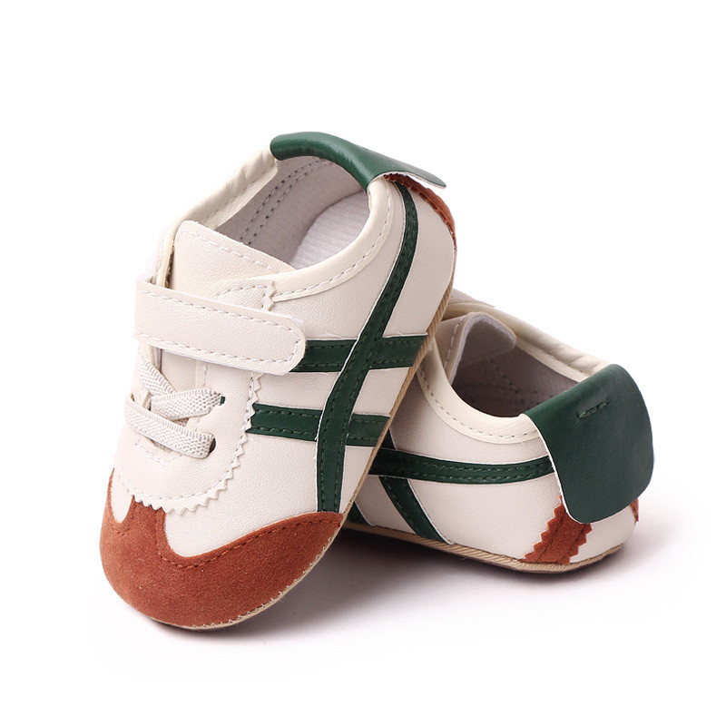 Toddler first Walker Baby Shoes Dječaci Djevojčice Klasične sportske mekane PU kožne višebojne dječje papuče ležerne cipele