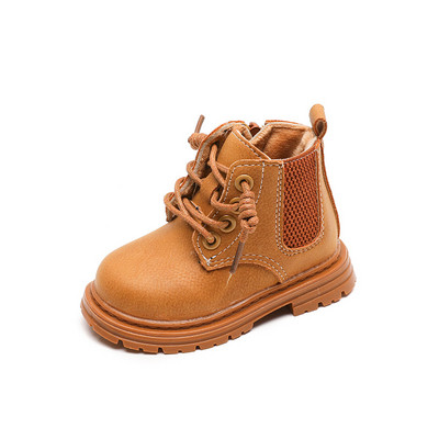 Baršunaste dječje čizme za dječake, crne, žute, novorođenčad, zimske cipele za djevojčice, kratke čizme koje održavaju toplinu za djecu, dječje cipele za hodanje F10093