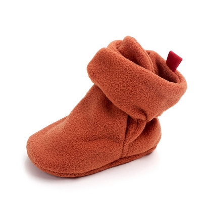 Șosete pentru nou-născut pentru bebeluși pantofi băiat fată vedetă pentru copil mic, pantofi pentru primii plimbări, pantofi din bumbac confortabil, moale, anti-alunecare, pantofi caldi pentru pătuț pentru sugari