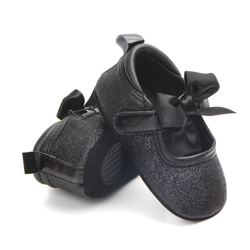 Cipele za djevojčice Gumeni mekani potplat Neklizajući Proljeće Jesen Modni čvor s leptirima Novorođenčad Dječji krevetić Cipele za prve hodalice Princess