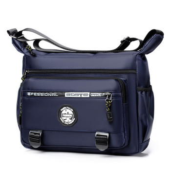 Многопластова чанта за през рамо Oxford с джобен дизайн Голям капацитет Мъжка ежедневна модна луксозна чанта за кръстосано рамо с едно рамо