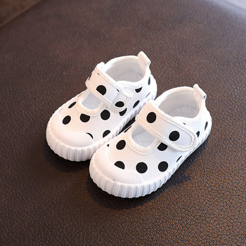 0-3 години Бебешки платнени обувки Момичета Ежедневни леки карирани маратонки Prewalker за момчета Леопардови обувки за малко дете за пролет есен